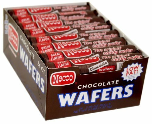 Necco chocolate wafers - 24,